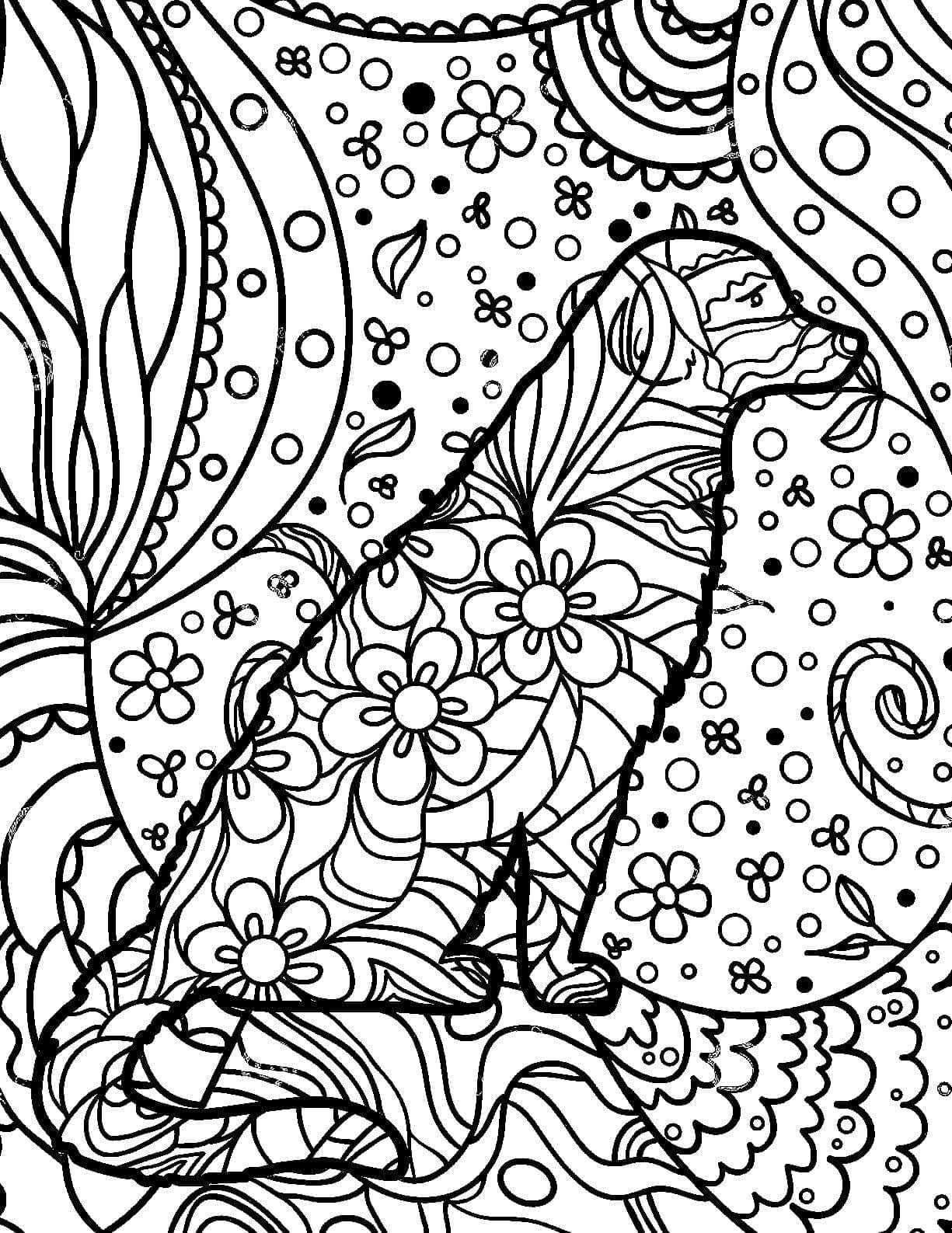 Mandalas Chien 45